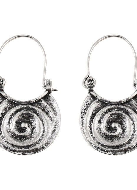 Aretes de Metal Gitano Geométricos