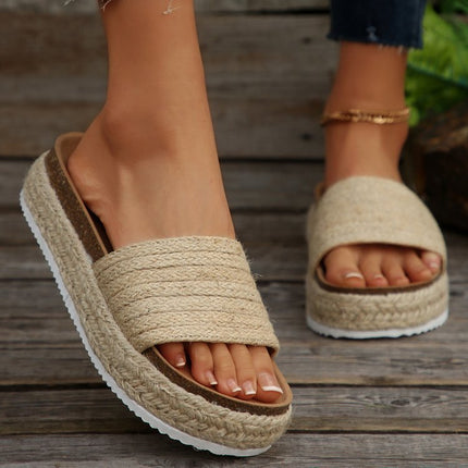 Hemp Rope with Muffin Bottom Mule