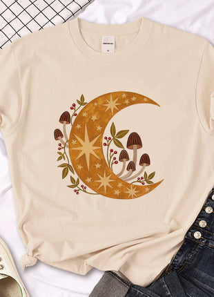魔女トリプルムーンゴシックサンTシャツ