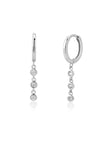 Platinum White Stone / 925 Silver