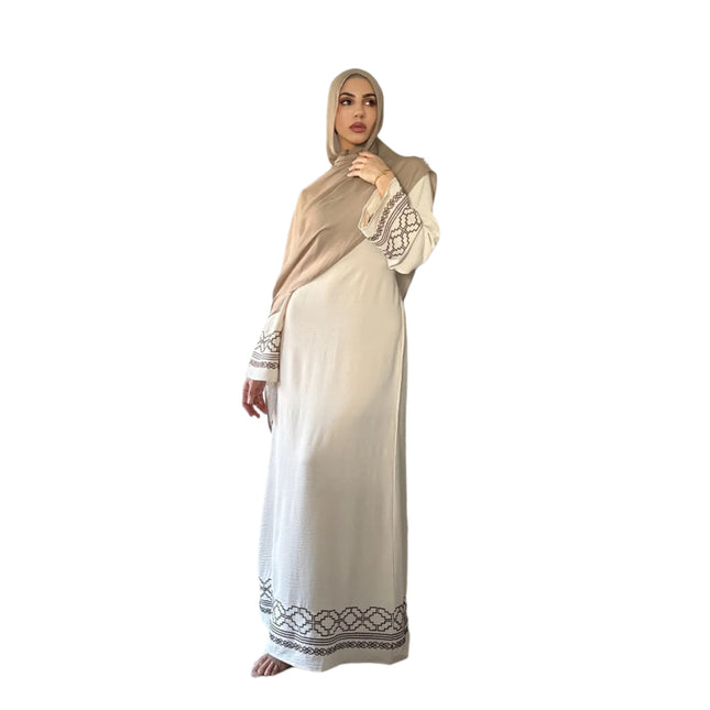 Embroidery Fashion Personality Abaya