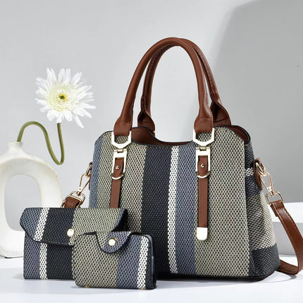 New Canvas Handbags Set