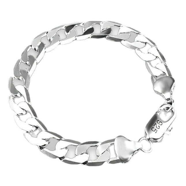 Silver Plated 8mm Bracelet