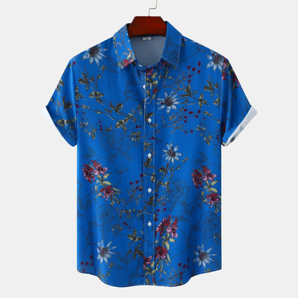 Floral Casual Short Sleeve Shirt