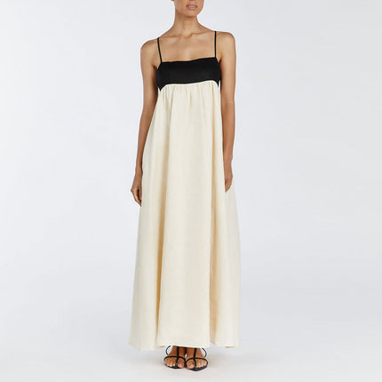 Cotton Linen Sleeveless Dress