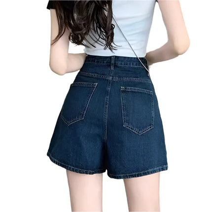 Denim Hip-wrapped Short Skirt