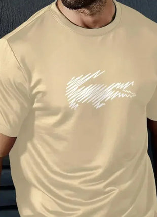 カジュアル3Dプリント半袖Tシャツ