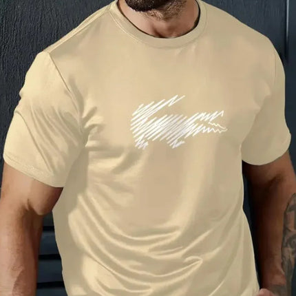 Casual 3D Printed Short Sleeve T-Shirt