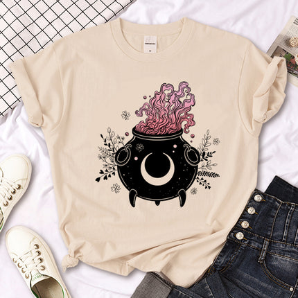 Witch Triple Moon Gothic Sun T-shirt