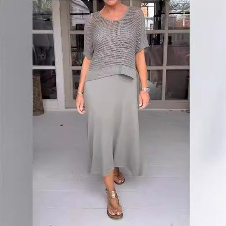Traje informal de punto puro