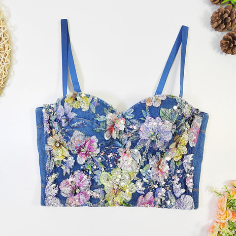 Cowboy One Piece Cup Strapless