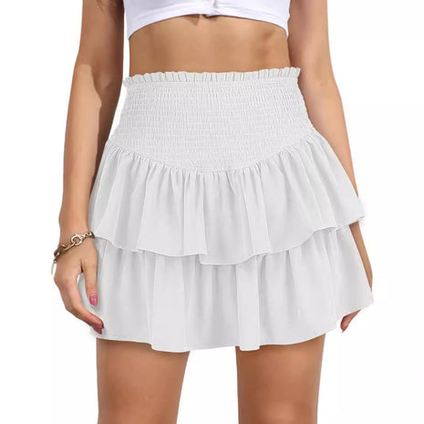 Minifalda ajustada de talle alto