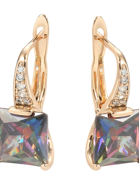 Natural Zircon Earrings