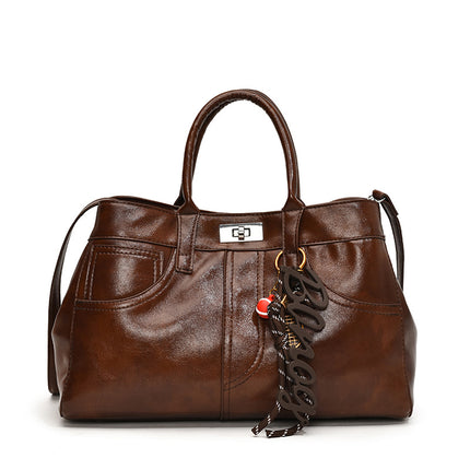 Retro Medium-capacity Shoulder Messenger Bag