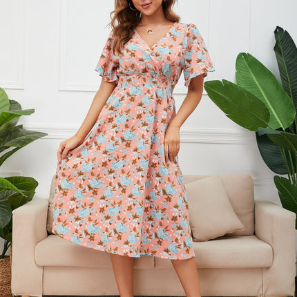 Chiffon Backless Bohemian Dress