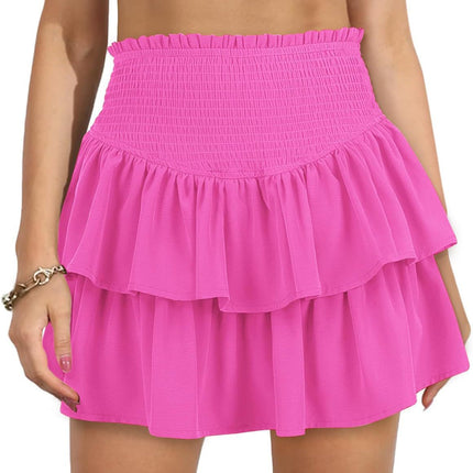 High Waist Slimming Mini Skirt