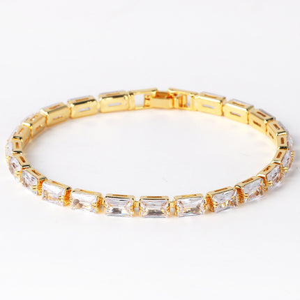 Electroplating Zircon Bracelet