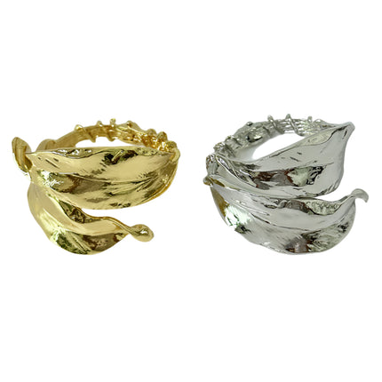 Thorns Metal Leaf Arm Hand Bracelet