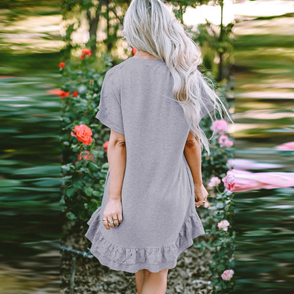 Shying Lace Stitching Dress