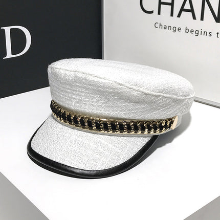 French Elegant Style Octagonal Cap