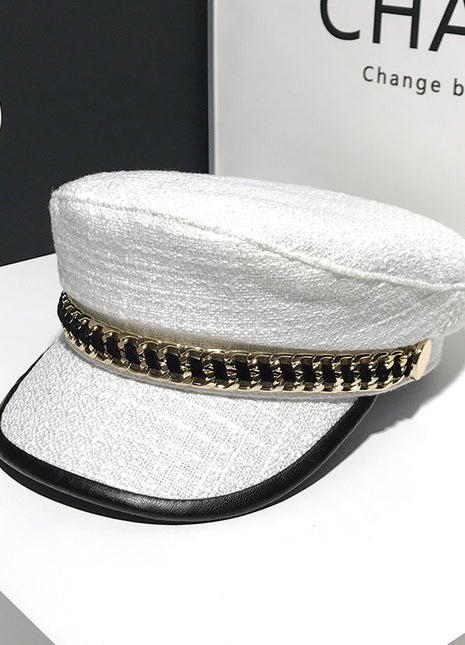 French Elegant Style Octagonal Cap