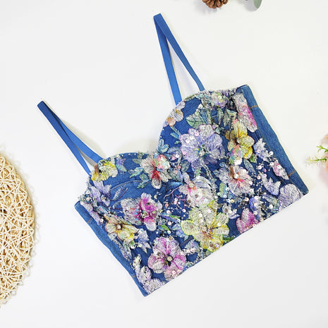 Cowboy One Piece Cup Strapless
