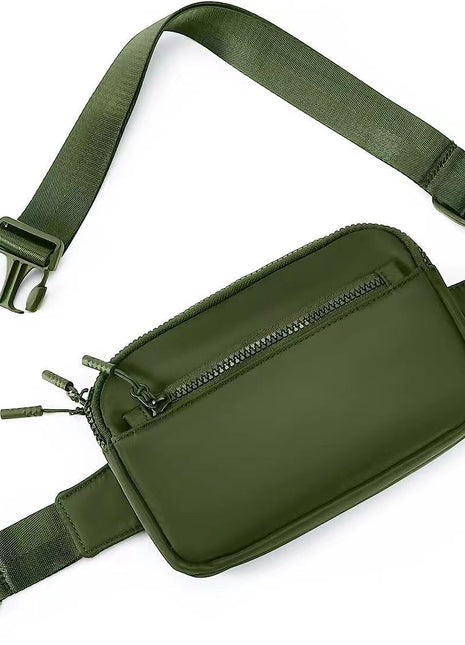 Cangurera y bolso cruzado