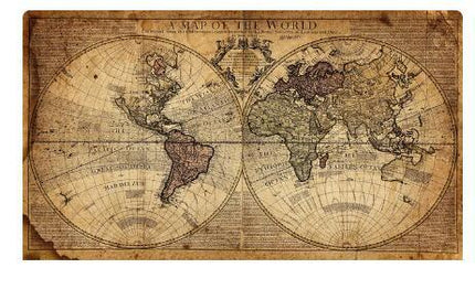 A Map of the World 100 x 150 cm