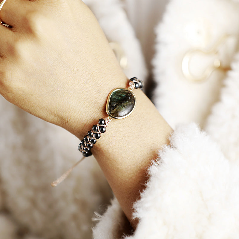 Double-layer Woven Bohemian Beaded Bracelet