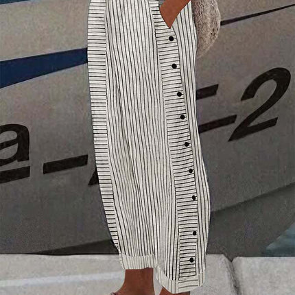 Digital Printing Bubble Crepe Trousers