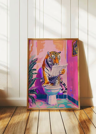 نمر في مرحاض 60x90 سم