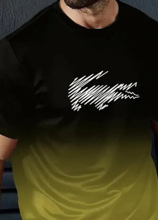 カジュアル3Dプリント半袖Tシャツ