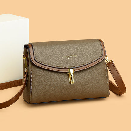 Soft Leather Urban Style Handbag