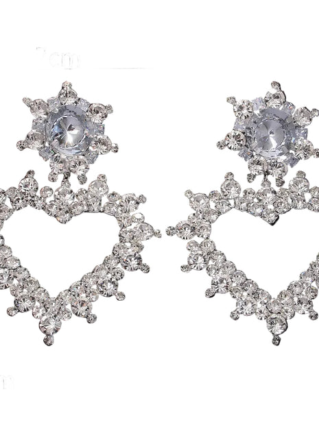 Luxury Heart Shape High-grade Exquisite Light Ear Clip
