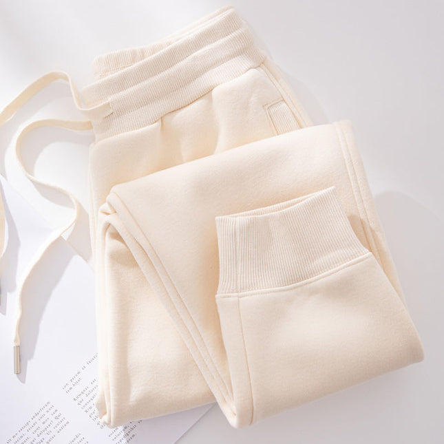 Casual Thickening Beam Long Pants