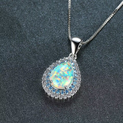 Elegant And Exquisite Drop-shaped Necklace