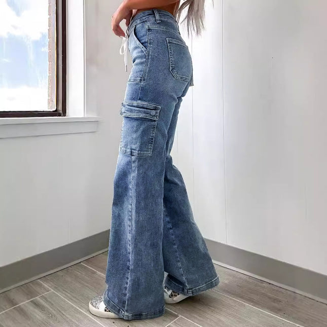 Fashion Casual New Style Straight Jeans