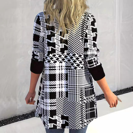 Plus Size Casual Loose Long Sleeve Coat