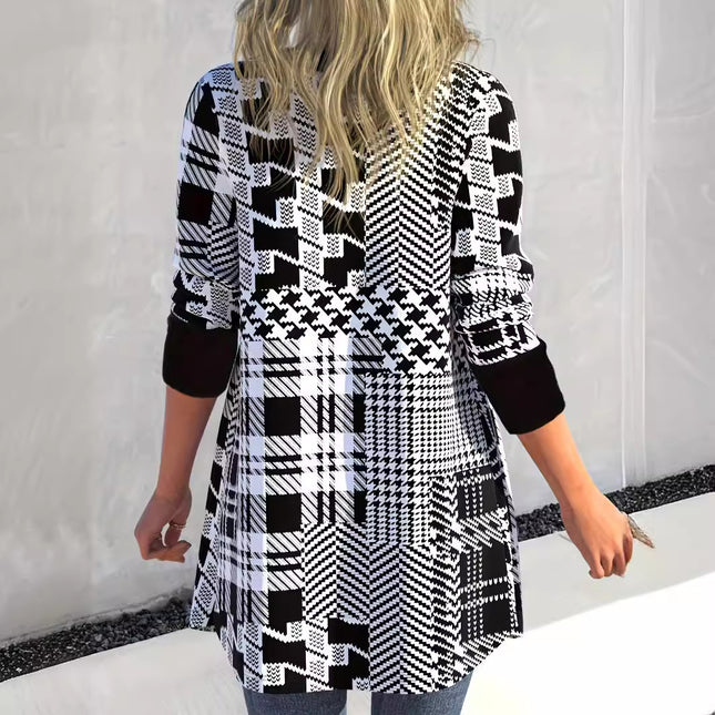 Plus Size Casual Loose Long Sleeve Coat