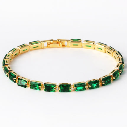 Electroplating Zircon Bracelet