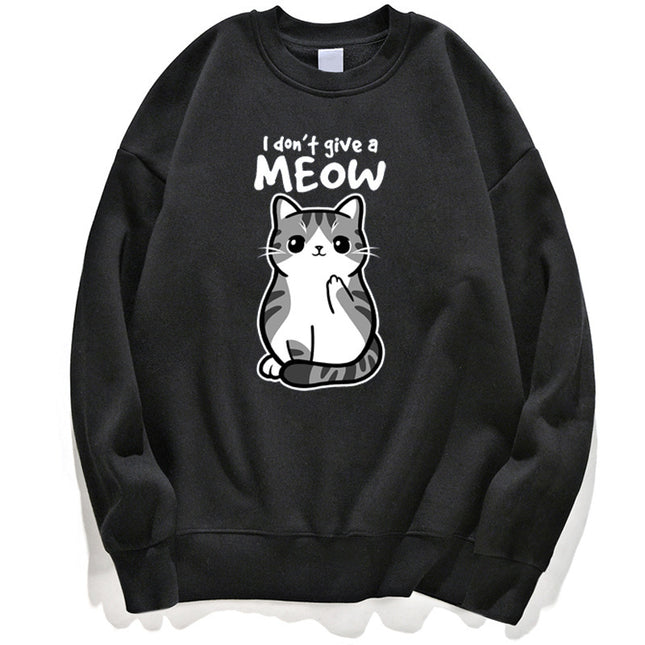 Cartoon Kitten Pattern Sweater