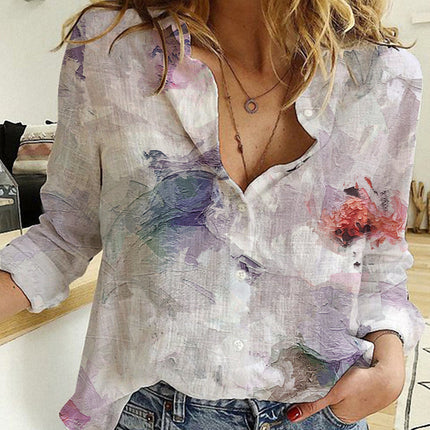Fashionable Simple Long-sleeved Shirt - 10 Designs