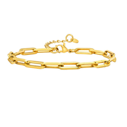 Square Buckle Thick Bracelet