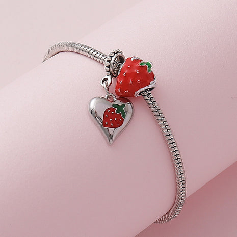 Pulsera dulce y linda con fresa del amor
