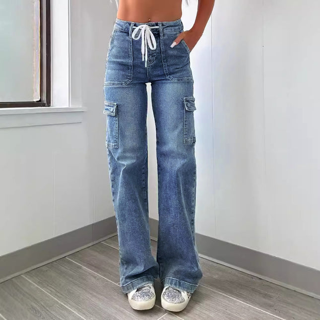 Fashion Casual New Style Straight Jeans