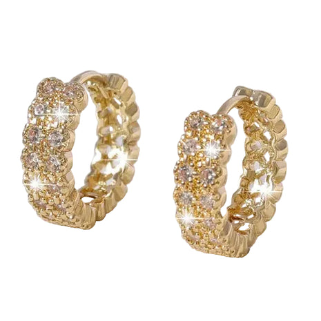 French Style Hot Gold Earrings