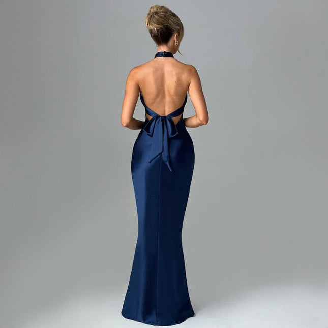Elegant Backless Sleeveless Dress