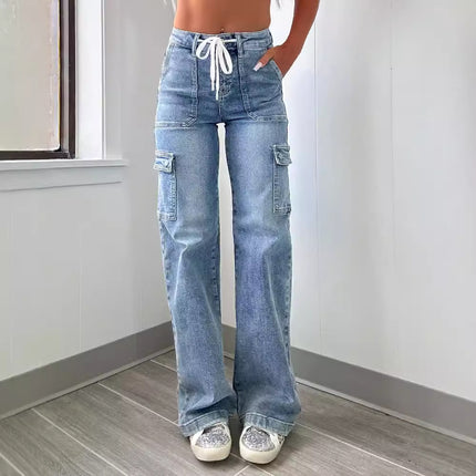 Fashion Casual New Style Straight Jeans