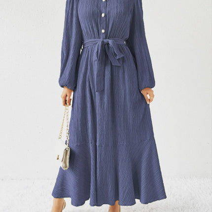 Graceful Personality Self-tie Dress