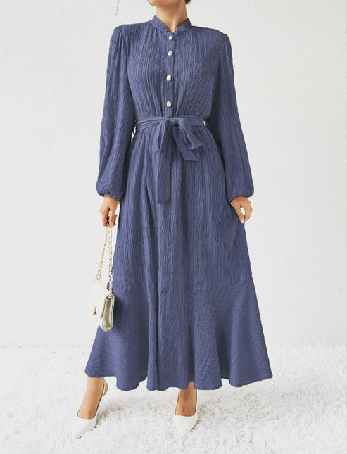 Graceful Personality Self-tie Dress